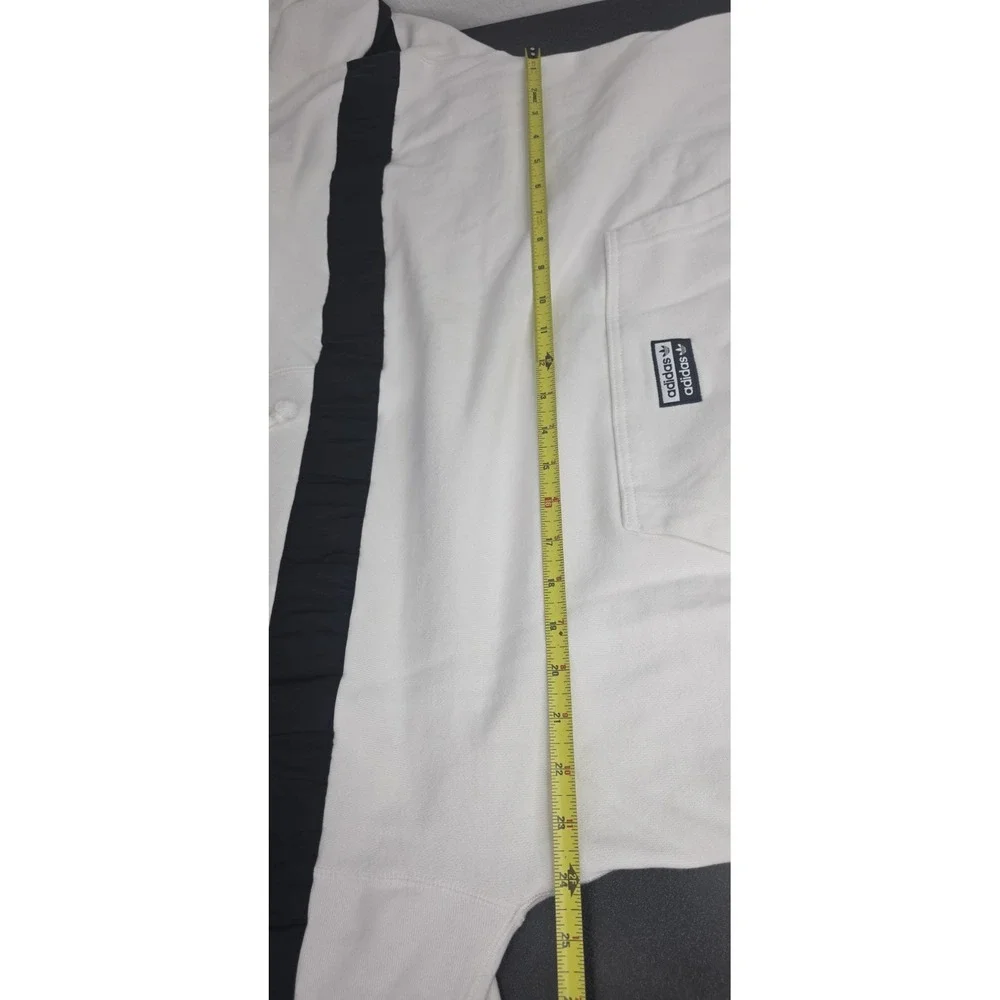 Adidas R.Y.V. Hoodie Men L Core White Black FS Oth Hoody Hoodie Pullover Gym‎